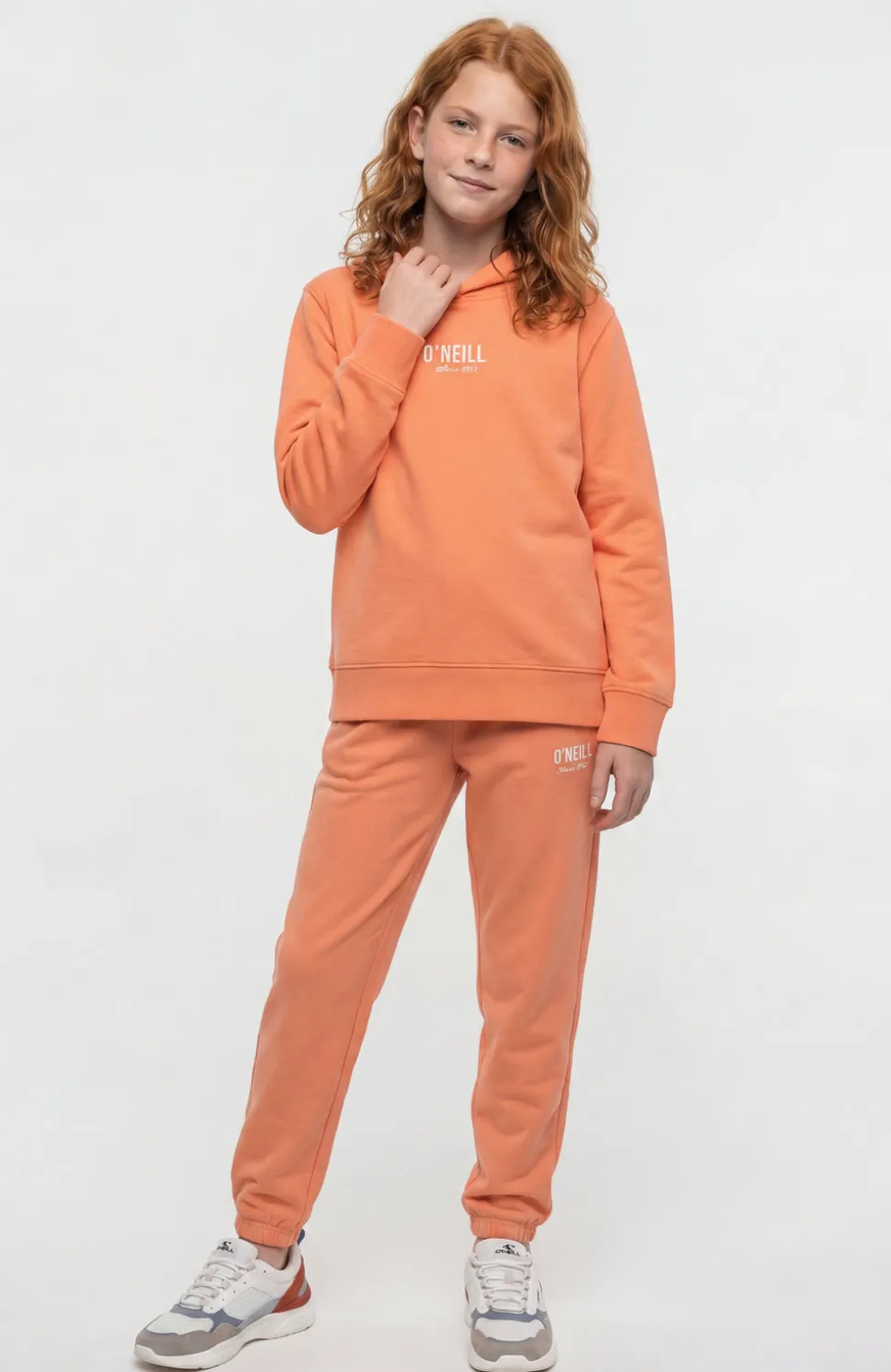 KidsEssentials hoodie| Oranje