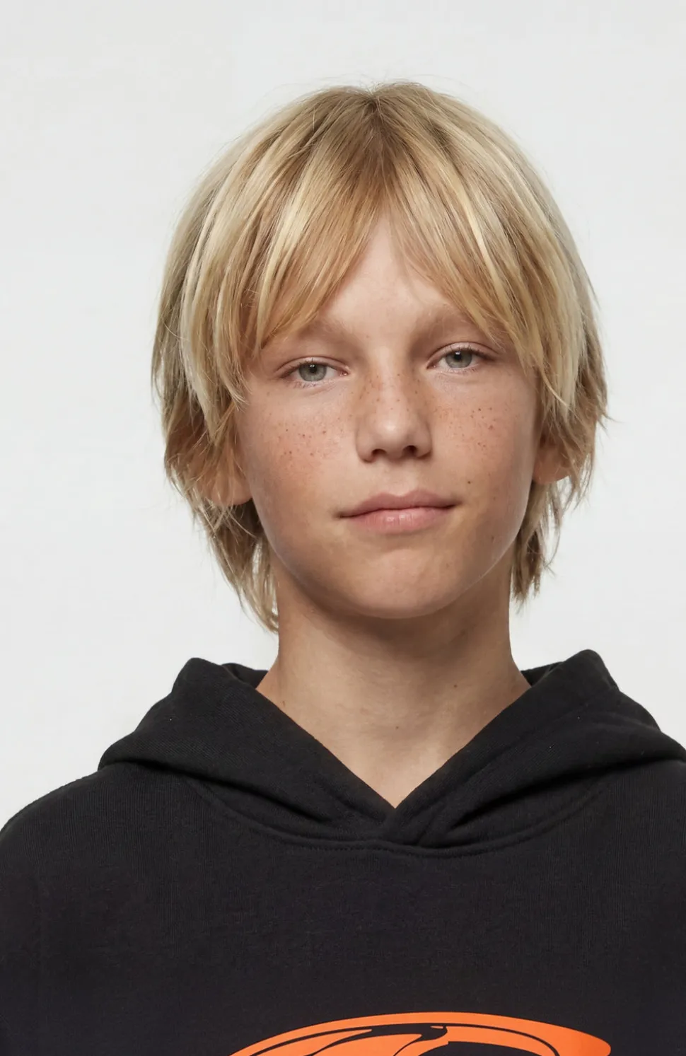KidsEssentials hoodie| Zwart