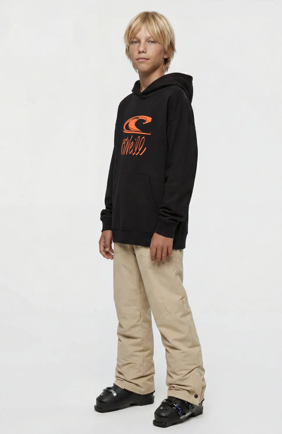 KidsEssentials hoodie| Zwart