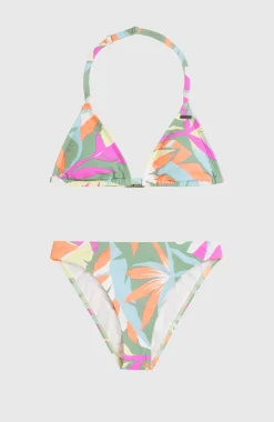 KidsEssentials Triangle bikiniset| Groen