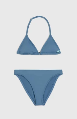 KidsEssentials Triangle bikiniset| Blauw