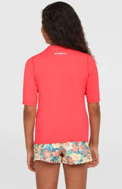 KidsEssentials uv shirt met korte mouwen| Roze