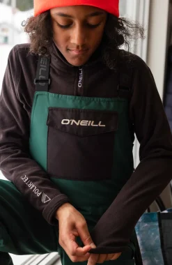 KidsFWC'Cruz Bib wintersportbroek| Groen Mix