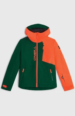 KidsFWC'Cruz Block wintersportjas| Rood Mix