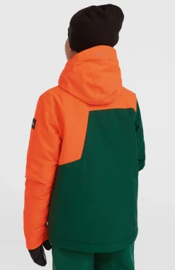 KidsFWC'Cruz Block wintersportjas| Rood Mix