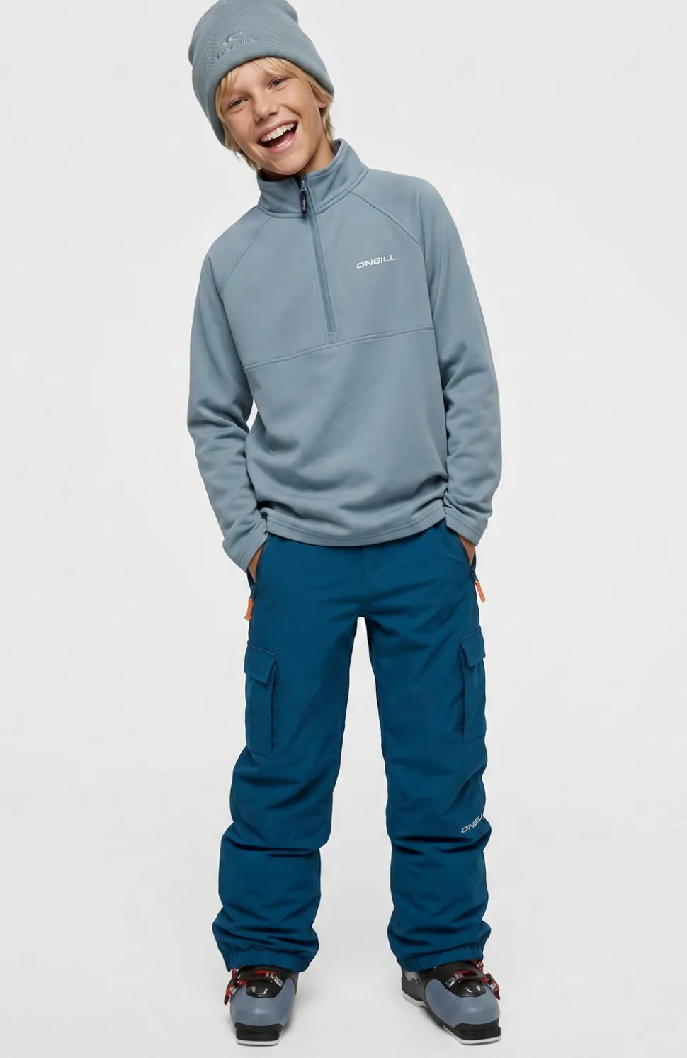 KidsFWC'Cruz Cargo wintersportbroek| Blauw