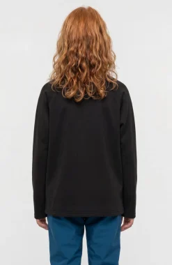 KidsFWC'Cruz fleecetrui met halve rits| Zwart