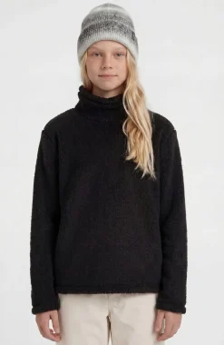 KidsFWC'Cruz Fuzzy fleecetrui| Zwart