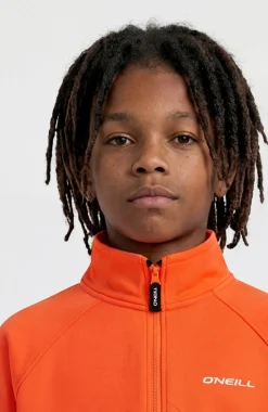 KidsFWC'Cruz Half-Zip fleecetrui| Rood