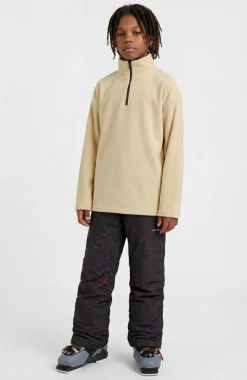 KidsFWC'Cruz Jack's Polartec® fleecetrui met halve rits| Beige