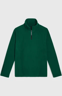 KidsFWC'Cruz Jack's Polartec® fleecetrui met halve rits| Groen