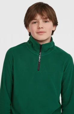 KidsFWC'Cruz Jack's Polartec® fleecetrui met halve rits| Groen
