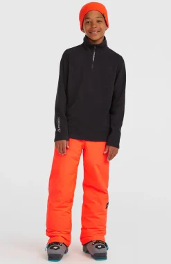 KidsFWC'Cruz Jack's Polartec® fleecetrui met halve rits| Zwart