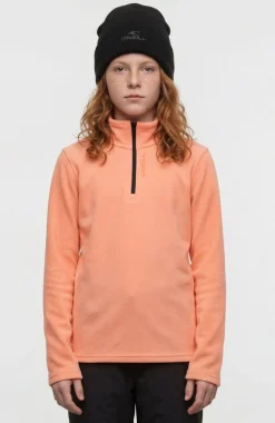 KidsFWC'Cruz Jack's Polartec® fleecetrui met halve rits| Oranje