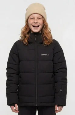 KidsFWC'Cruz Puffer wintersportjas| Zwart