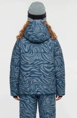 KidsFWC'Cruz Puffer wintersportjas| Blauw