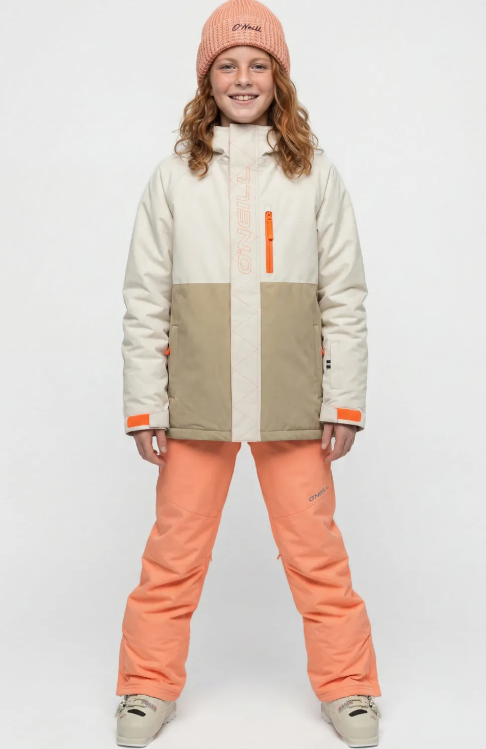 KidsFWC'Cruz Raglan wintersportjas| Wit Mix