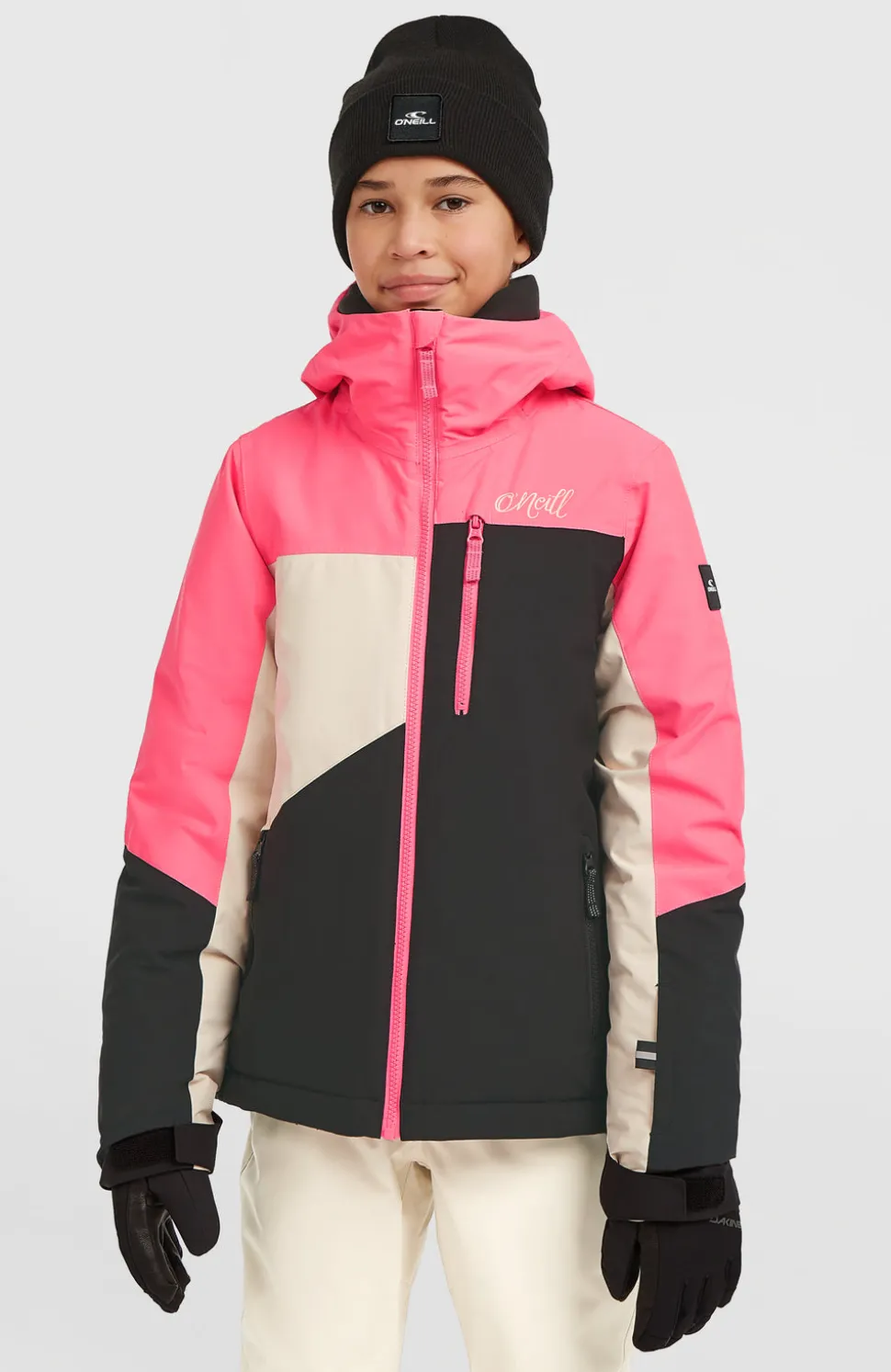 KidsFWC'Cruz Triple wintersportjas| Zwart Mix