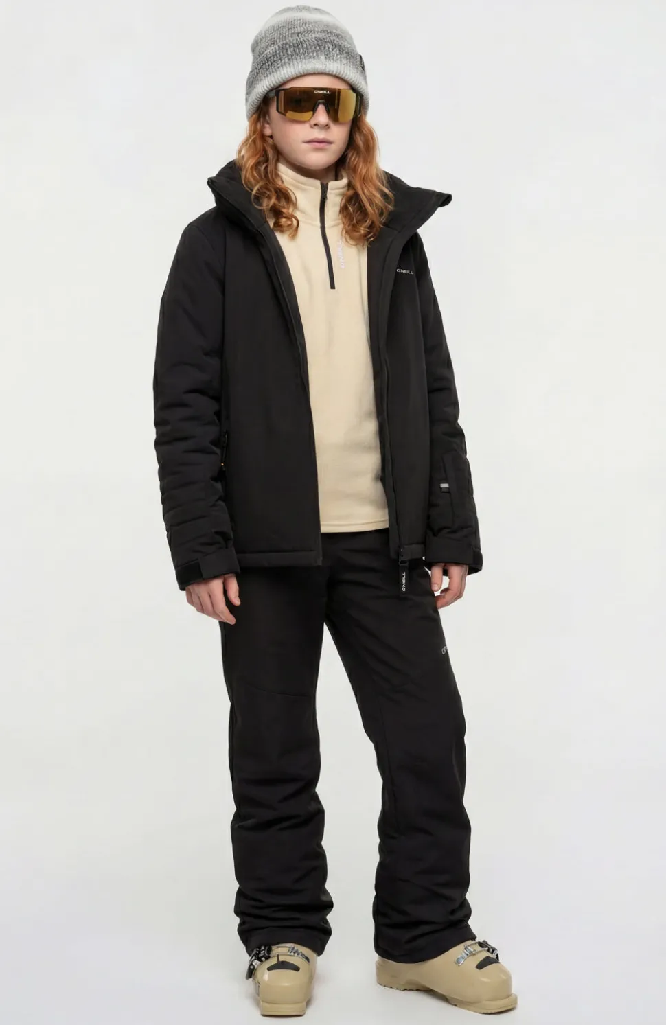 KidsFWC'Cruz wintersportjas| Zwart