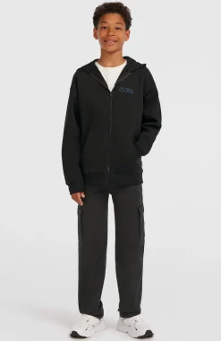 KidsMust-Have capuchonvest met volledige rits| Zwart