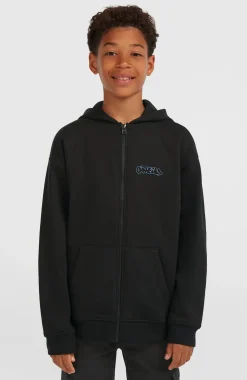 KidsMust-Have capuchonvest met volledige rits| Zwart