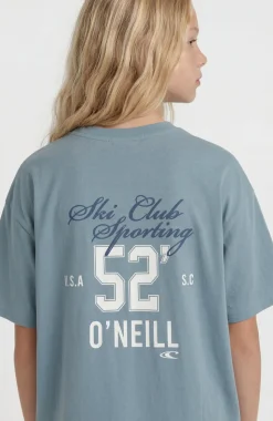 KidsO'Neill Back-Print T-shirt| Blauw
