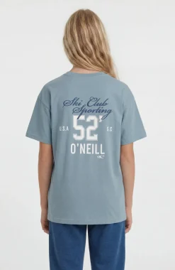 KidsO'Neill Back-Print T-shirt| Blauw