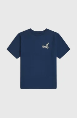KidsO'Neill Chest-Print T-shirt| Blauw
