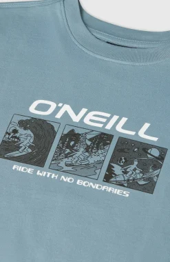 KidsO'Neill Graphic T-shirt| Blauw