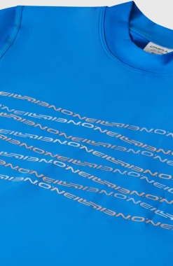 KidsO'Neill Graphic UV-Shirt met korte mouwen| Blauw