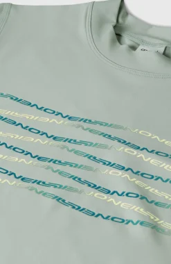 KidsO'Neill Graphic UV-Shirt met korte mouwen| Groen