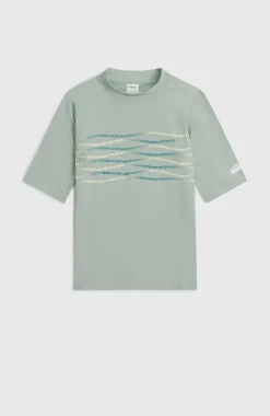 KidsO'Neill Graphic UV-Shirt met korte mouwen| Groen