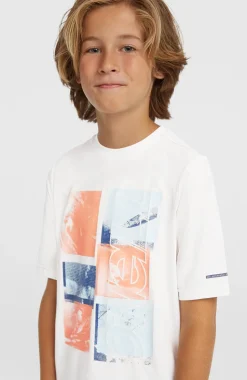 KidsO'Neill Hybrid T-shirt| Wit