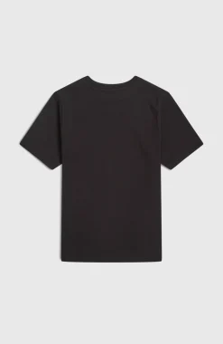 KidsO'Neill Logo Stripe T-shirt| Zwart
