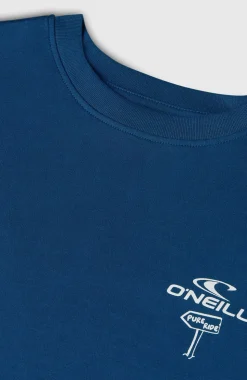 KidsO'Neill Loose Print T-shirt| Blauw
