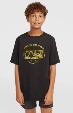 KidsO'Neill Muir T-shirt| Zwart