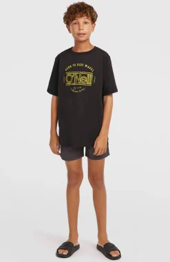 KidsO'Neill Muir T-shirt| Zwart
