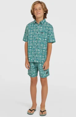KidsO'Neill Print zwembroek| Blauw