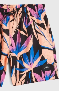 KidsO'Neill Print zwembroek| Zwart