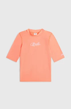 KidsO'Neill UV-shirt met korte mouwen| Oranje