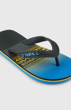 KidsProfile Graphic slippers| Blauw Mix