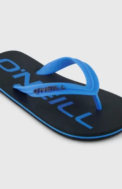 KidsProfile Logo slippers| Zwart