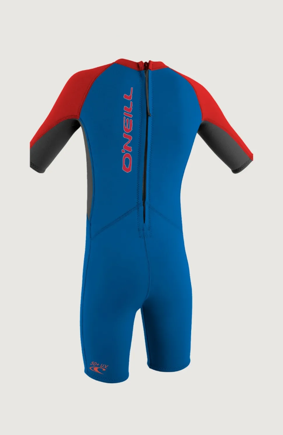 KidsReactor-2 2mm Back Zip Shortsleeve Spring Wetsuit| Blauw