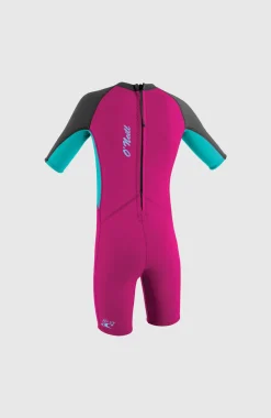 KidsReactor 2mm Spring Wetsuit| Roze