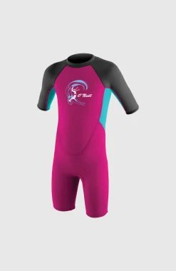 KidsReactor 2mm Spring Wetsuit| Roze