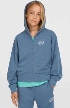 KidsScript capuchonvest met volledige rits| Blauw