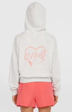 KidsScript capuchonvest met volledige rits| Wit