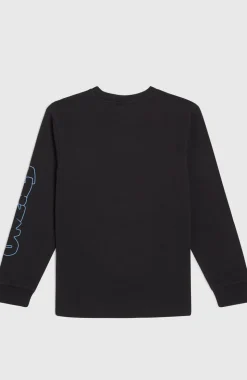 KidsShirt met lange mouwen| Zwart