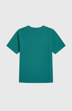KidsSlub Graphic T-shirt| Groen