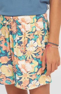 KidsSummer geweven short| Blauw